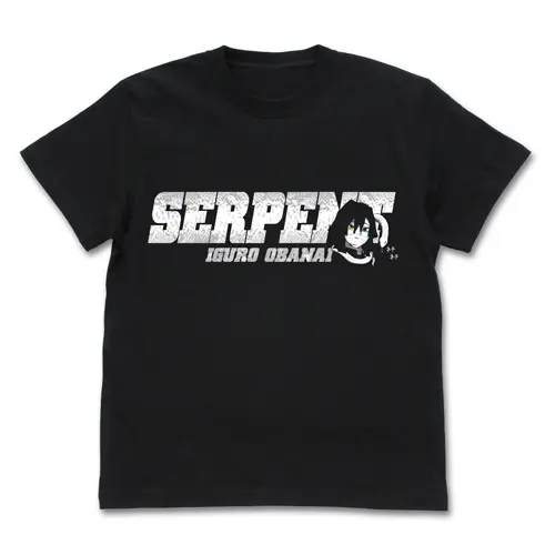[SALE] Demon Slayer: Kimetsu no Yaiba - Serpent Pillar Obanai Iguro T-shirt Black (M)