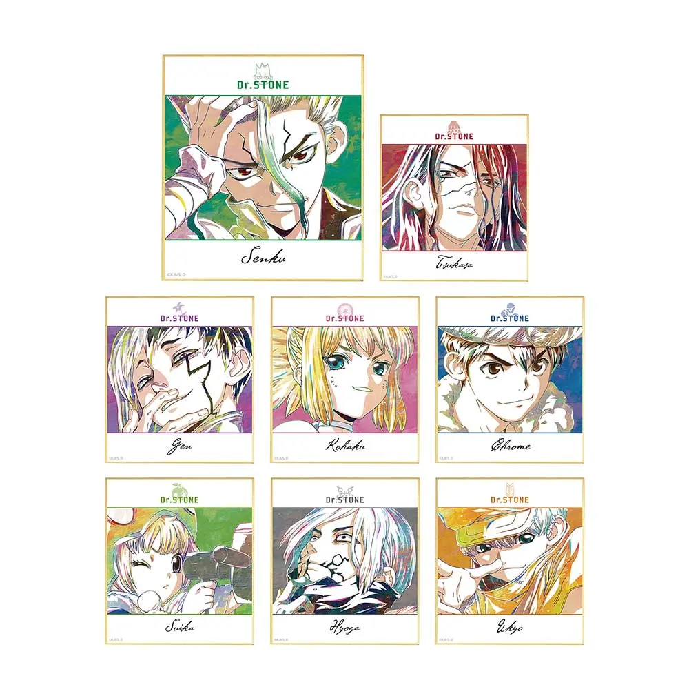 Dr. Stone Trading Ani-Art Mini Shikishi [BOX]