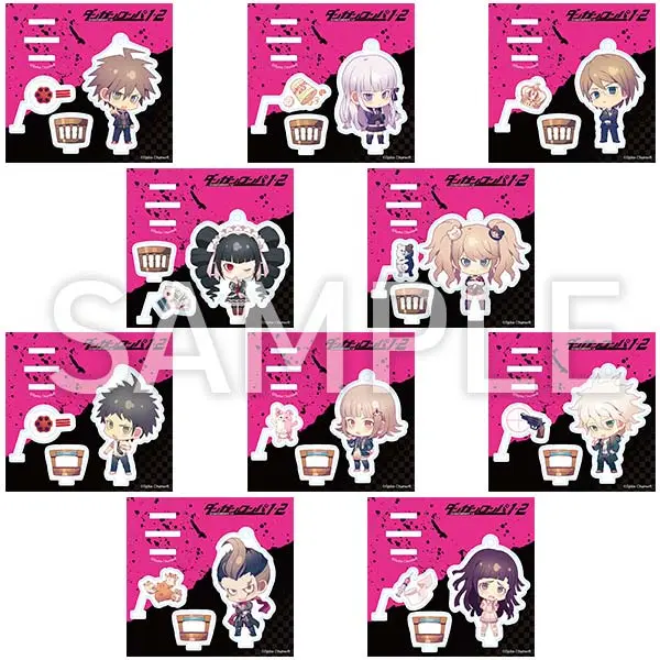 Danganronpa 1,2 Reload Vignette! Acrylic Stand Key Chain [BOX]