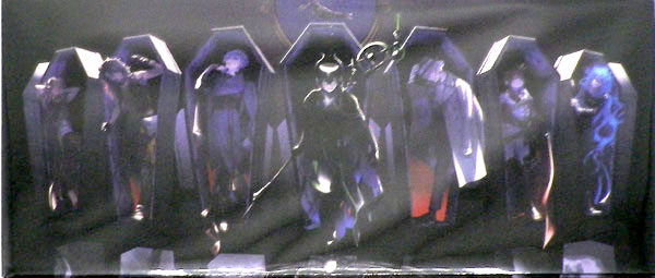 Disney Twisted Wonderland Envelope with Sticker B Pattern