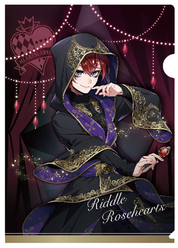 Disney Twisted Wonderland Clear File Ceremonial Outfit Riddle Rosehearts
