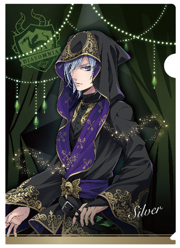 Disney Twisted Wonderland Clear File Ceremonial Outfit Silver