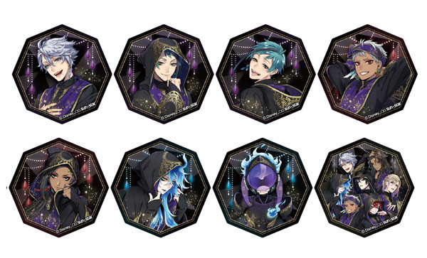 Disney Twisted Wonderland Acrylic Clip Ceremonial Outfit C Set [BOX]