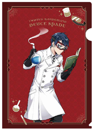 Disney Twisted Wonderland Clear File Lab Coat Deuce Spade