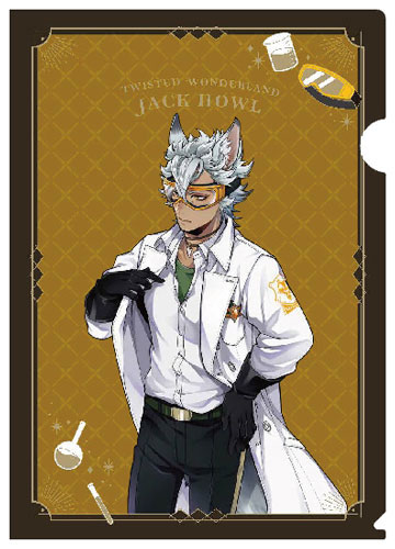 Disney Twisted Wonderland Clear File Lab Coat Jack Howl