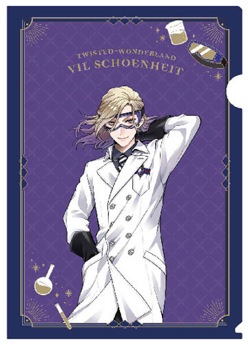 Disney Twisted Wonderland Clear File Lab Coat Vil Schoenheit