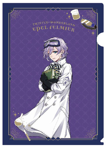 Disney Twisted Wonderland Clear File Lab Coat Epel Felmier