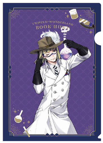 Disney Twisted Wonderland Clear File Lab Coat Rook Hunt