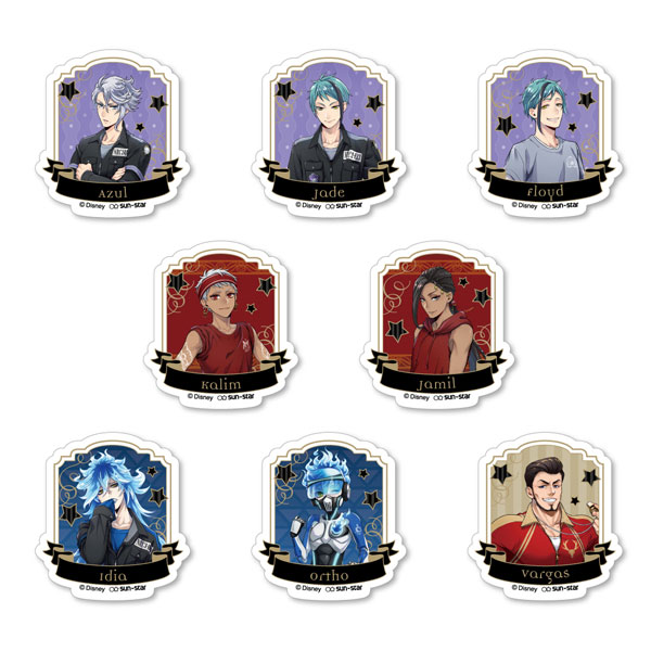 Disney Twisted Wonderland Acrylic Clip Sports Uniform C Set [BOX]