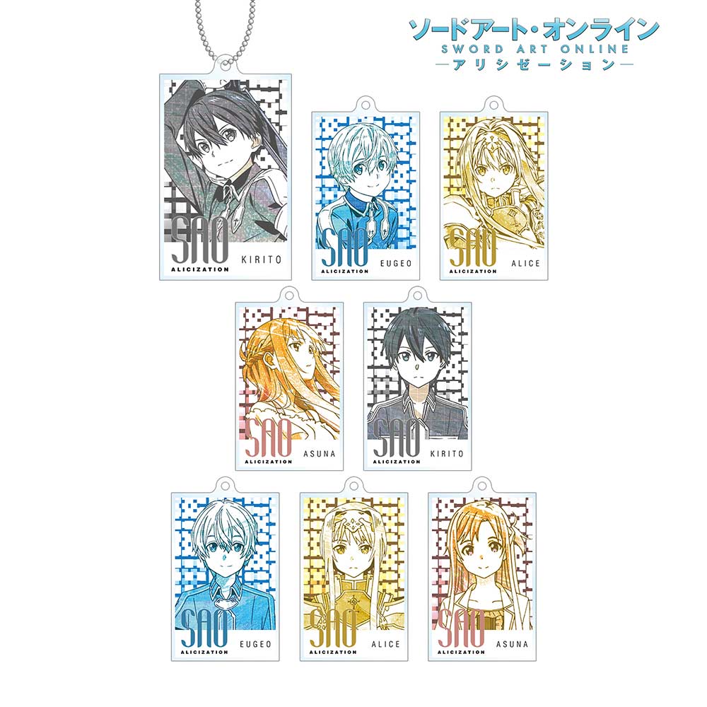 (PO) Sword Art Online Alicization Trading Ani-Art Vol. 2 Acrylic Key Chain [BOX]