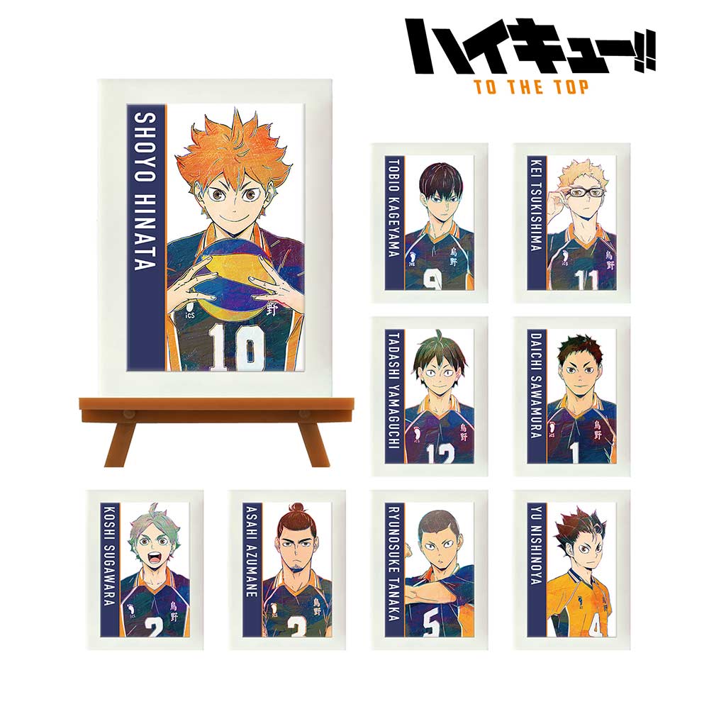(PO) Haikyu! To The Top Trading Ani-Art Vol. 4 Mini Art Frame [BOX]