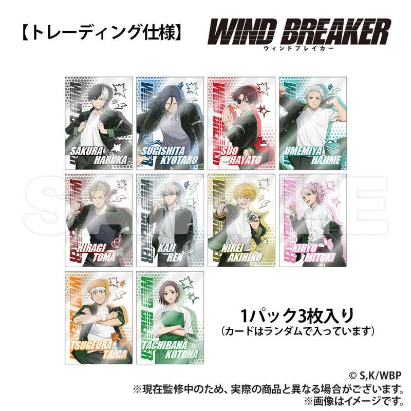 (PO) Wind Breaker Hologram Trading Card [BOX]