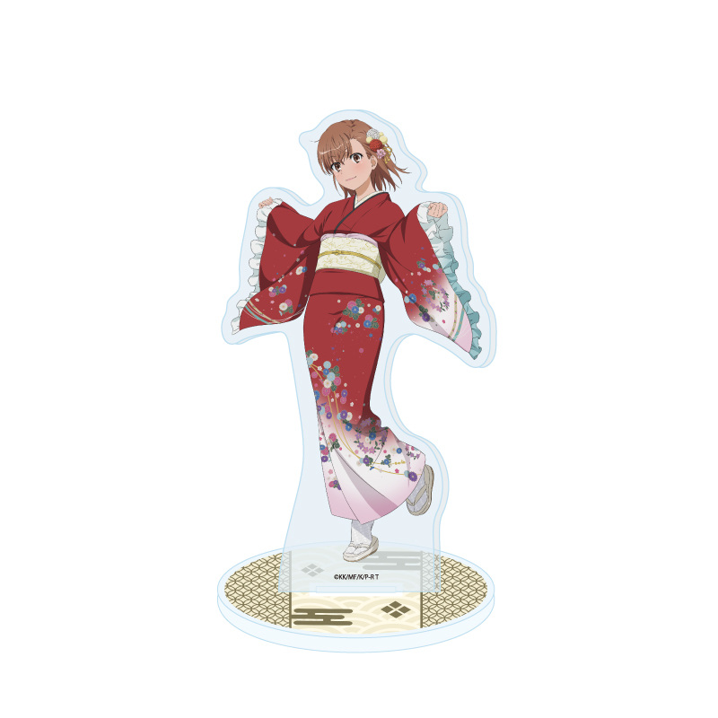 Acrylic Stand A Certain Scientific Railgun T 11 Misaka Mikoto Kimono Ver. (Original Illustration)
