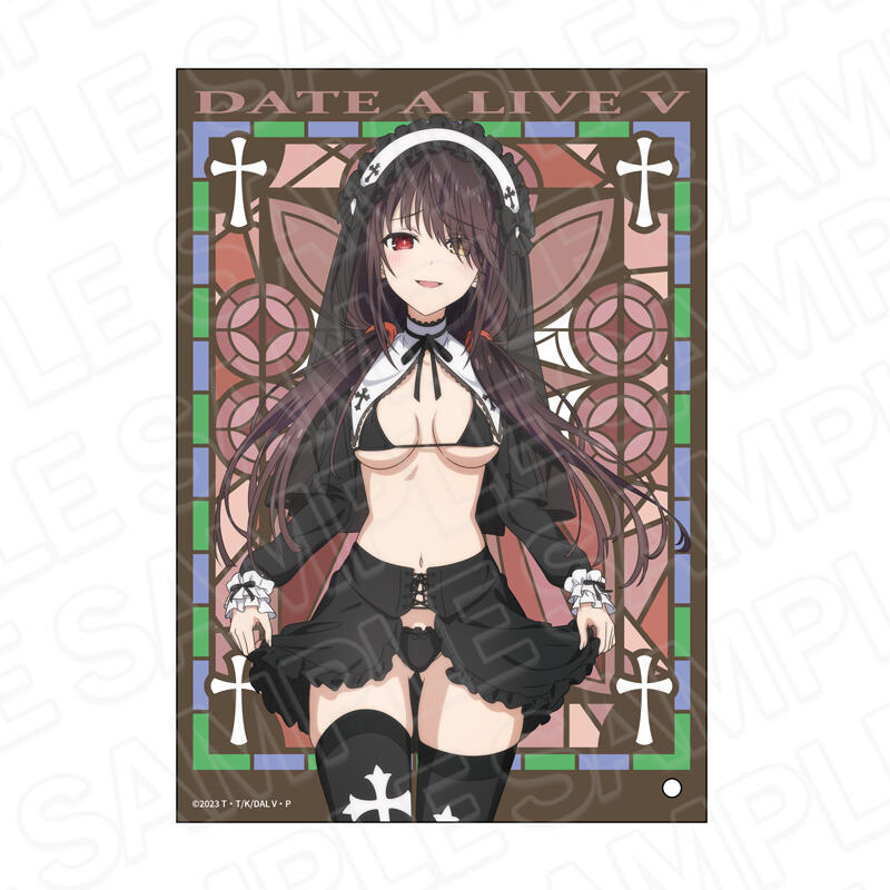 Date A Live V Mini Acrylic Art Tokisaki Kurumi Sister of the Southern Island Ver.
