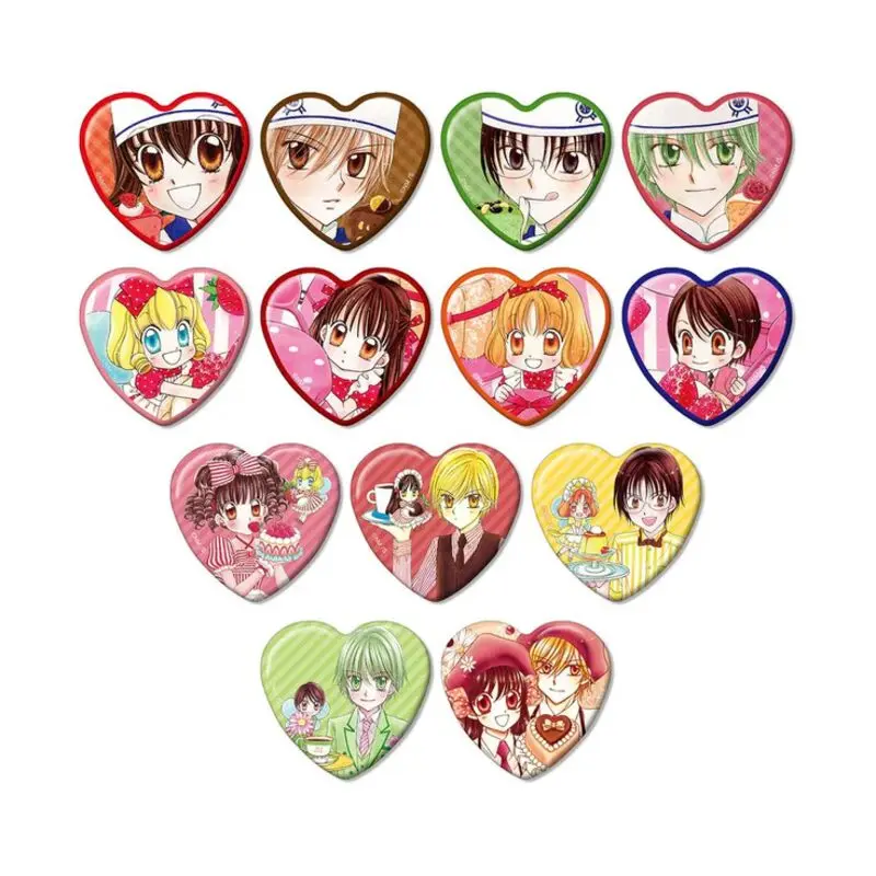(PO) Yumeiro Patissiere Trading Heart Can Badge [BOX]