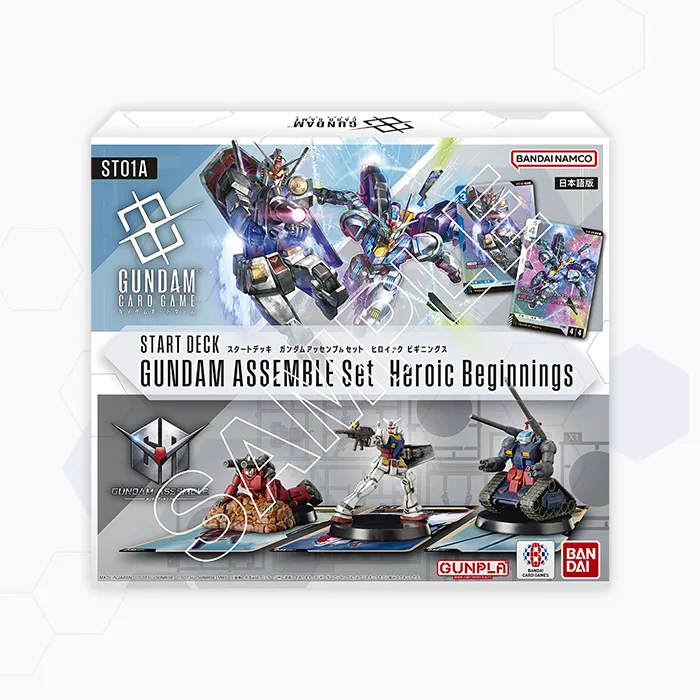 Gundam Card Game Start Deck Gundam Assemble Set Heroic Beginnings [STA-01] (Jap)