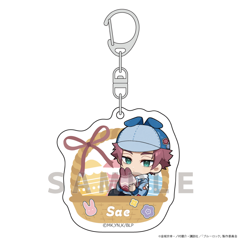 Blue Lock Acrylic Key Chain Itoshi Sae / Denim Easter