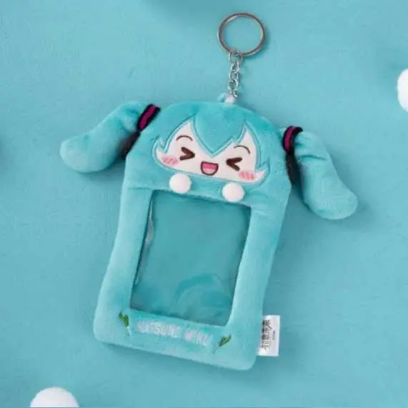 Hatsune Miku Squinty Eyes Plush Card Pouch