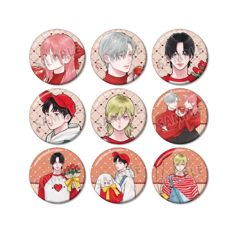 (PO) A Sign of Affection Suu Morishita Original Illustration SPRING GIFT Ver. Trading Glitter Can Badge [BOX]