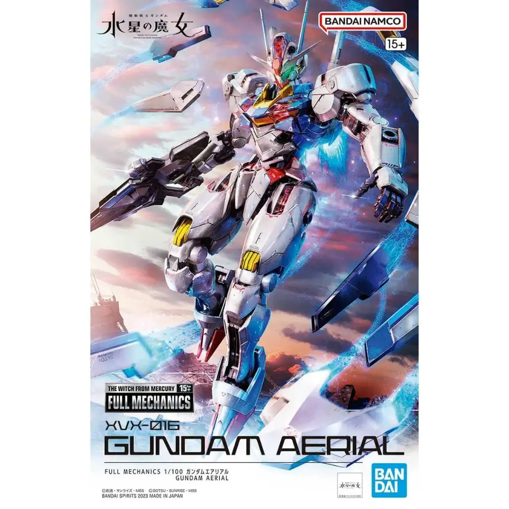 Full Mechanics 1/100 Gundam: The Witch from Mercury - Gundam Aerial