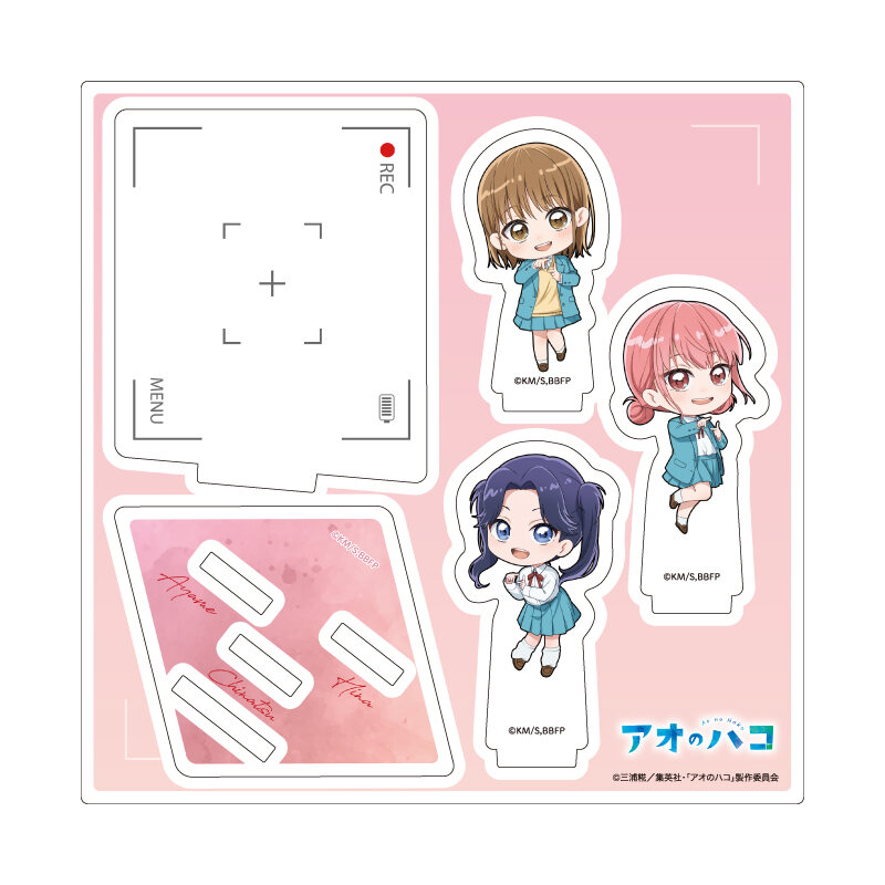 Acrylic Stand Plate Blue Box 02 Aohako Pose Ver. B (Mini Character Illustration)