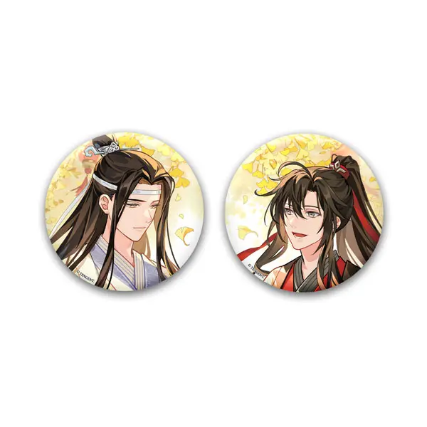 The Master of Diabolism Qiu Zui Wei Yang Ver. Tin Badge Set of 2