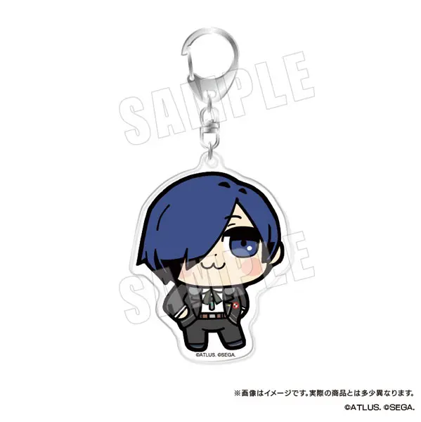 Persona 3 RELOAD Protagonist x Bkub Big Acrylic Keychain 01. Protagonist