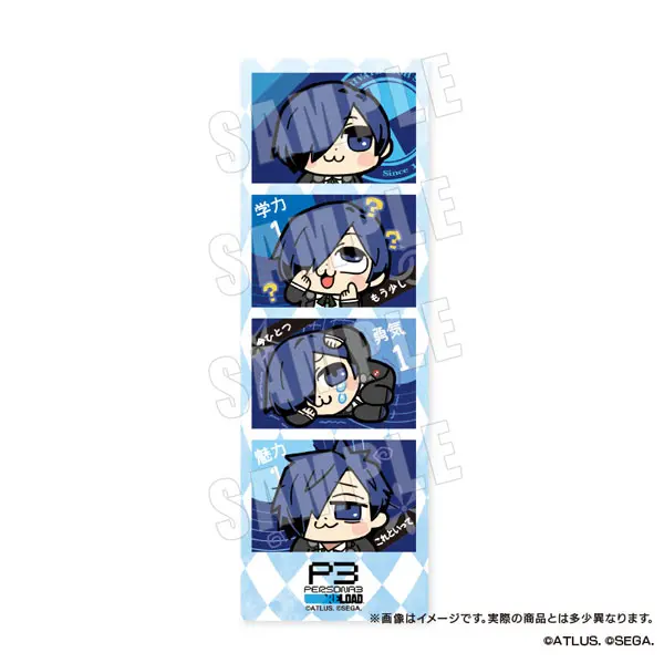 Persona 3 RELOAD Protagonist x Bkub 4 Cut Sticker A