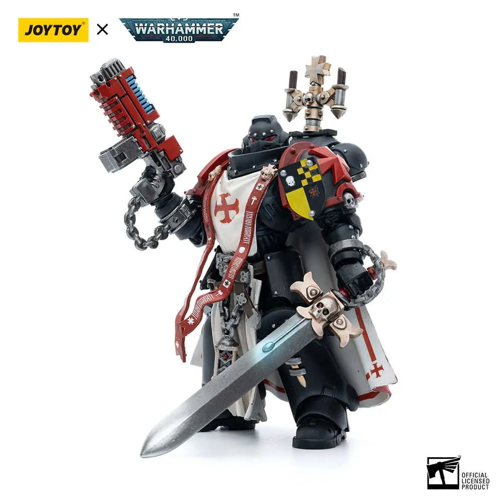 (PO) Joytoy Warhammer 40k - Black Templars Sword BrethrenBrother Lombast