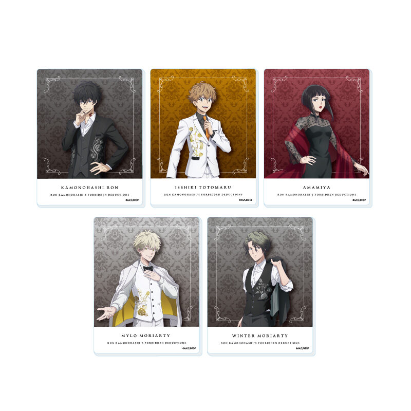 Acrylic Card Ron Kamonohashi's Forbidden Deductions 01 Party Ver. (Original Illustration) [BOX]