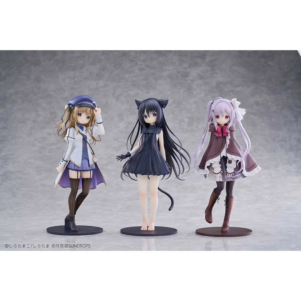 (PO) Hoshizora Tetsudou to Shiro no Tabi - Complete Figure Set: Noir, Neri & Karuha