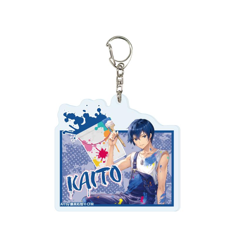 Acrylic Key Chain Piapro Characters 11 KAITO Paint Ver. (Original Illustration)