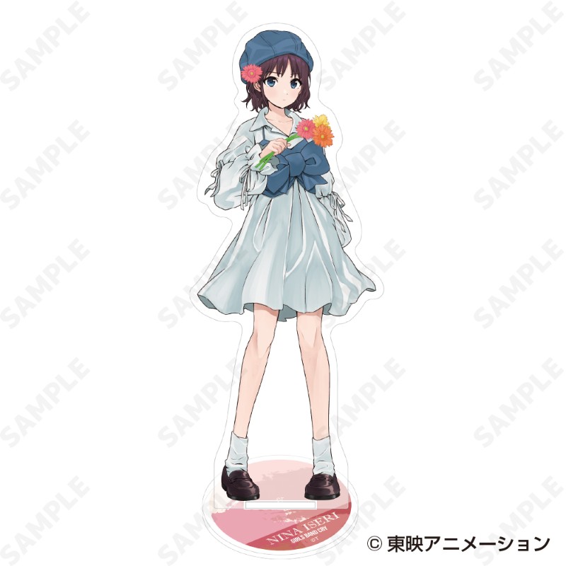 (PO) Girls Band Cry Acrylic Stand 1 Iseri Nina (Denim Style)