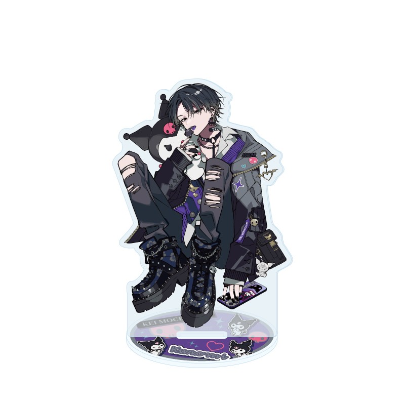Acrylic Stand Kei Mochizuki x Sanrio Characters 03 Kuromi (Collaboration Illustration)