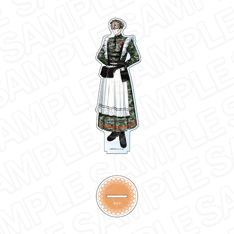 BOYS be MAID! Deka Acrylic Stand Amaki Rou Maid Costume Ver.