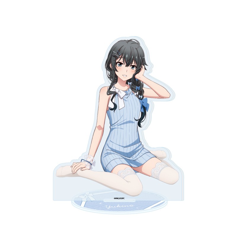 Acrylic Stand Yahari Ore no Seishun Love-come wa Machigatteiru. Kan 01 Knit Ver. Yukinoshita Yukino (Original Illustration)