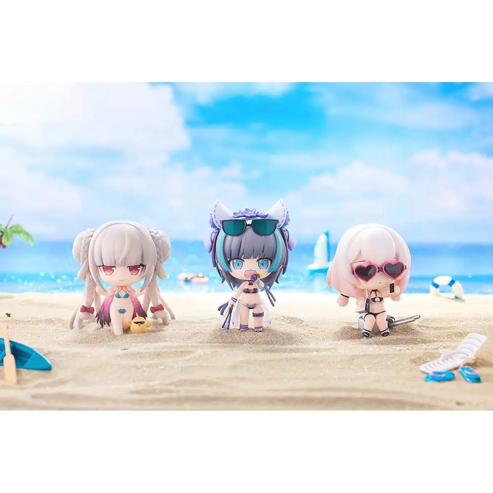 (PO) Azur Lane Summer Swimsuit Complete Model Chibi Figure Vol.2 Set of 3