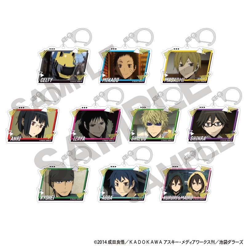 (PO) Durarara!!x2 Trading Acrylic Key Chain [BOX]