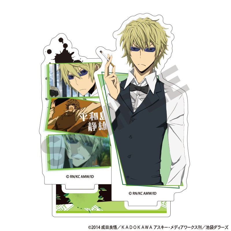 (PO) Durarara!!x2 Acrylic Stand Heiwajima Shizuo Scenes