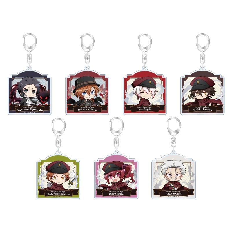 (PO) Bungo Stray Dogs Trading Acrylic Key Chain Vol. 2 [BOX]