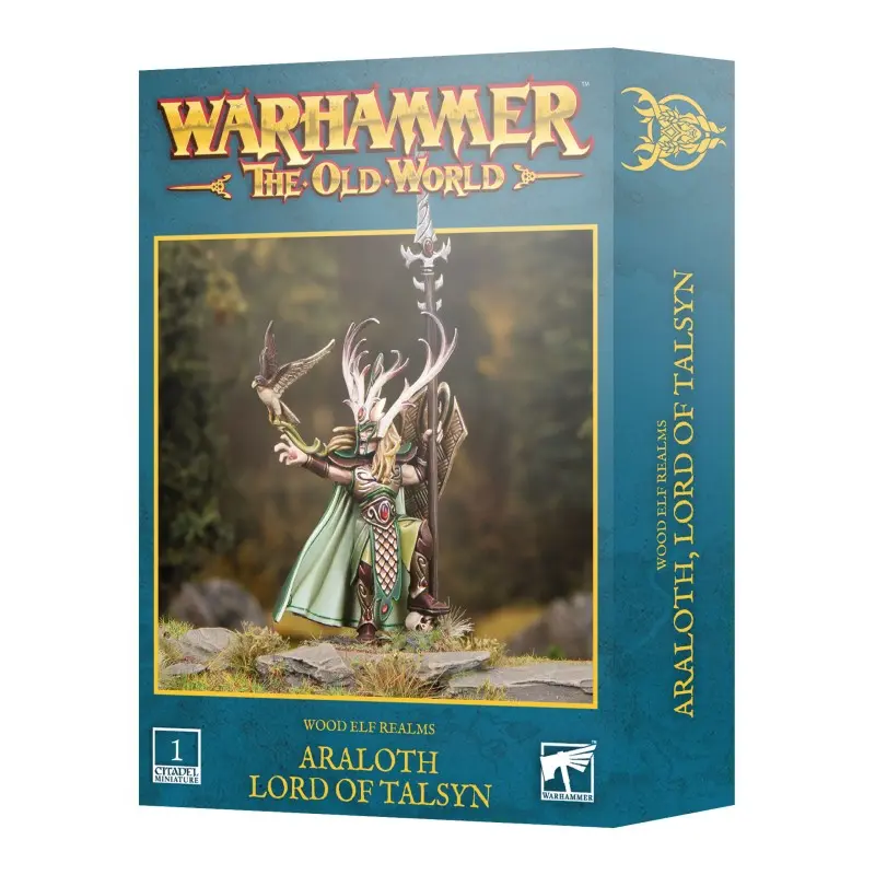 Warhammer Old World: Wood Elf Realms - Araloth Lord Of Talsyn
