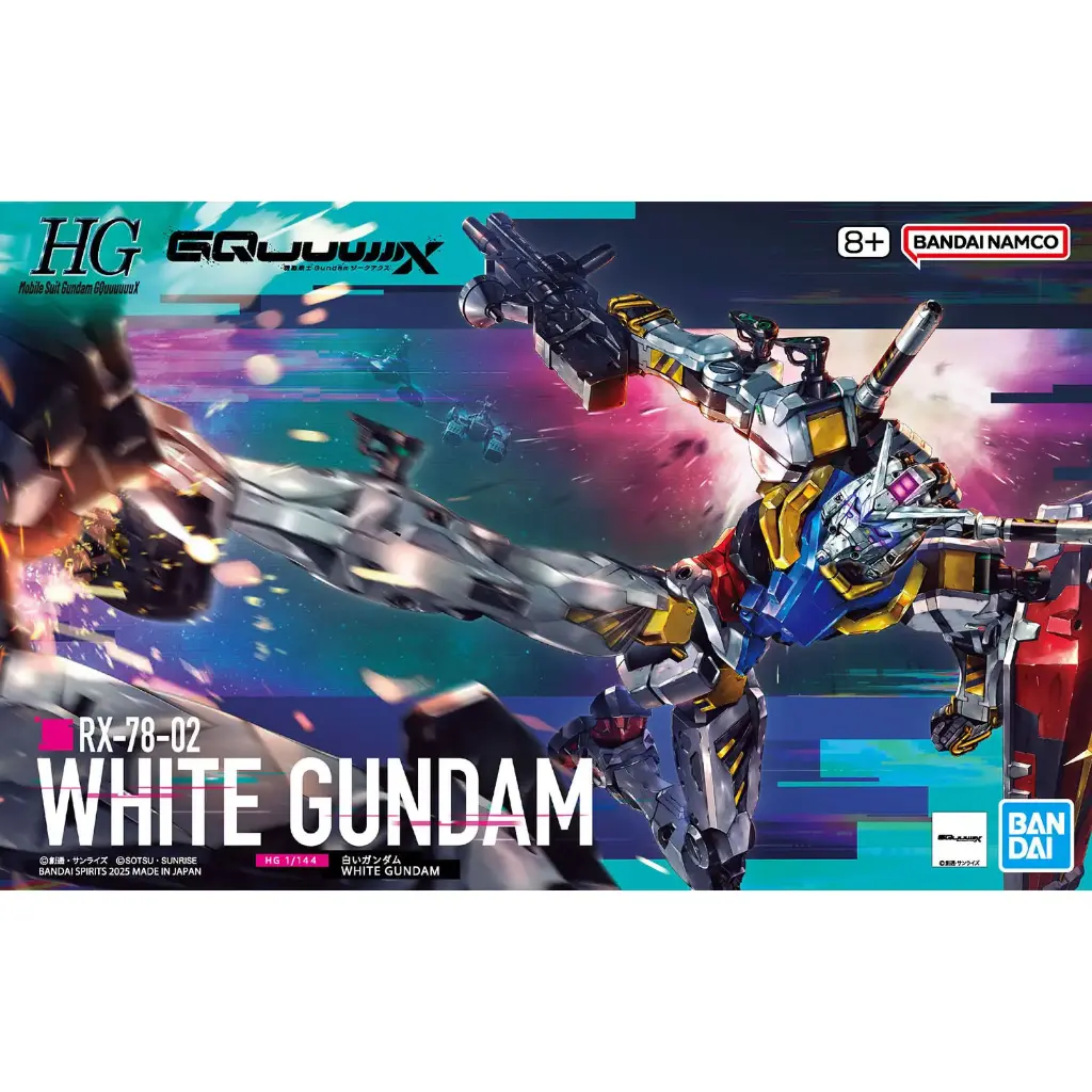 HG 1/144 Mobile Suit Gundam GQuuuuuuX - White Gundam