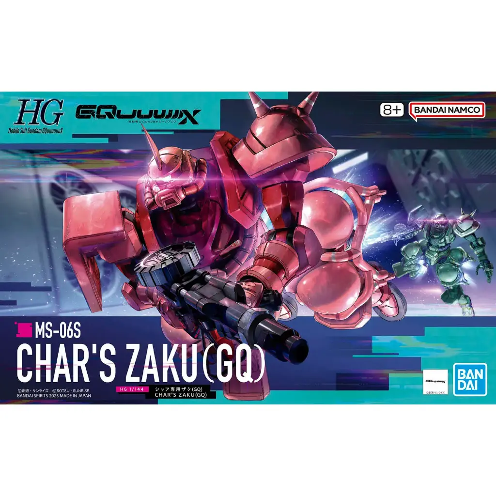 HG 1/144 Mobile Suit Gundam GQuuuuuuX - Char's Zaku