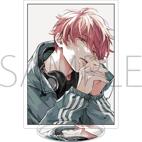 (KP) Given Exhibition CD Style Acrylic Stand - Mafuyu Sato