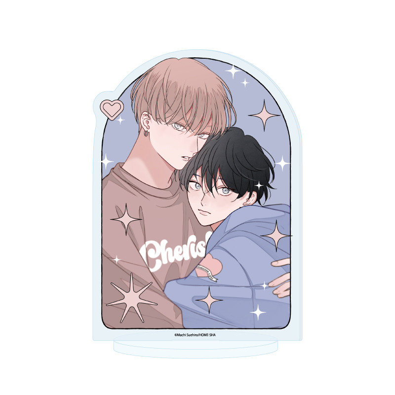 Acrylic Stand .Bloom & -mellow kiss- 04 Chiguhagu na Kiss (Official Illustration)