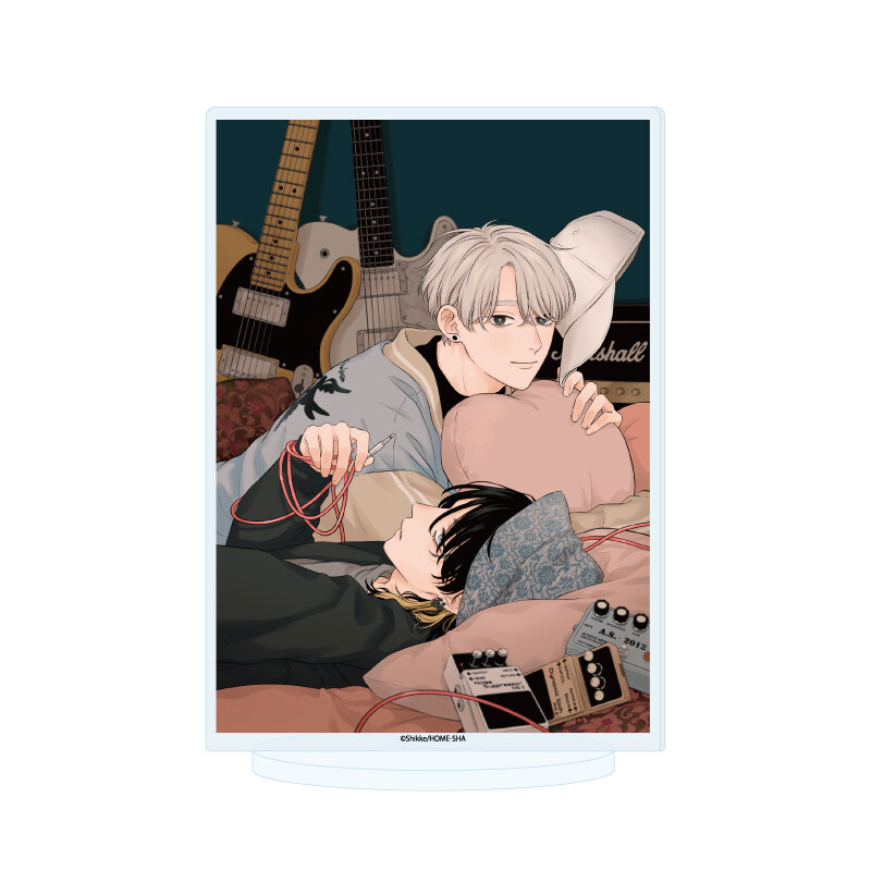 Acrylic Stand .Bloom & -mellow kiss- 06 Pink Heart Jam beat (Official Illustration)