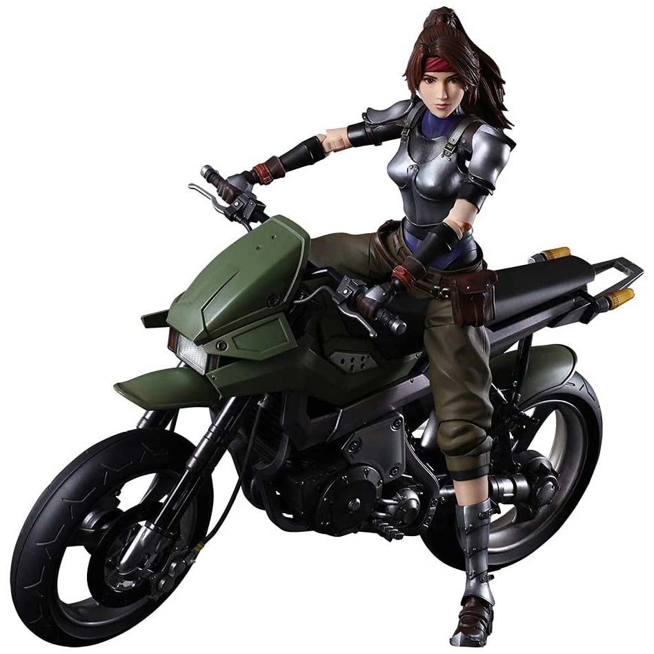 [SALE] Final Fantasy VII Remake Play Arts Kai - Jessie & Bike Set