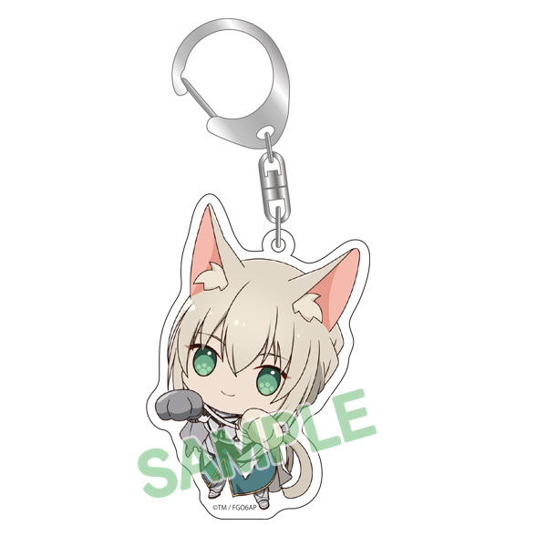 Fate/Grand Order THE MOVIE Divine Realm of the Round Table: Camelot - Nyaforme Acrylic Charm Bedivere (GF)