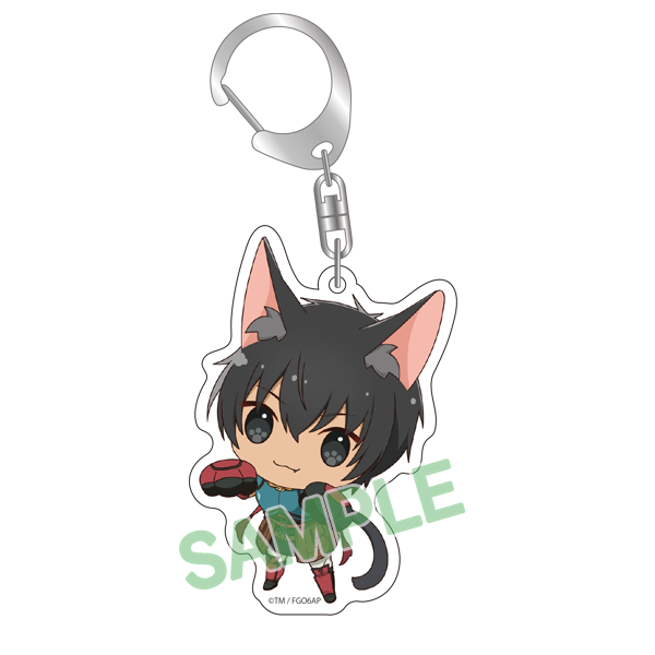 Fate/Grand Order THE MOVIE Divine Realm of the Round Table: Camelot - Nyaforme Acrylic Charm Arash (GF)