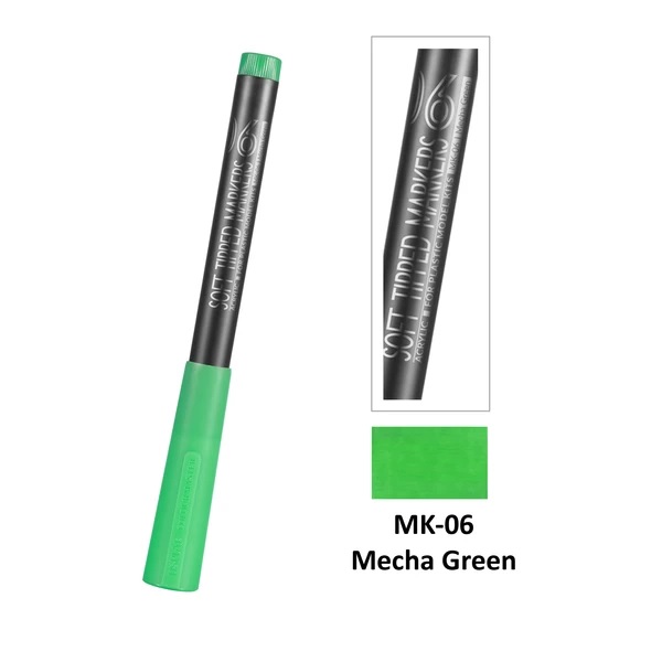 Dspiae Soft Tipped Markers 06 Mecha Green